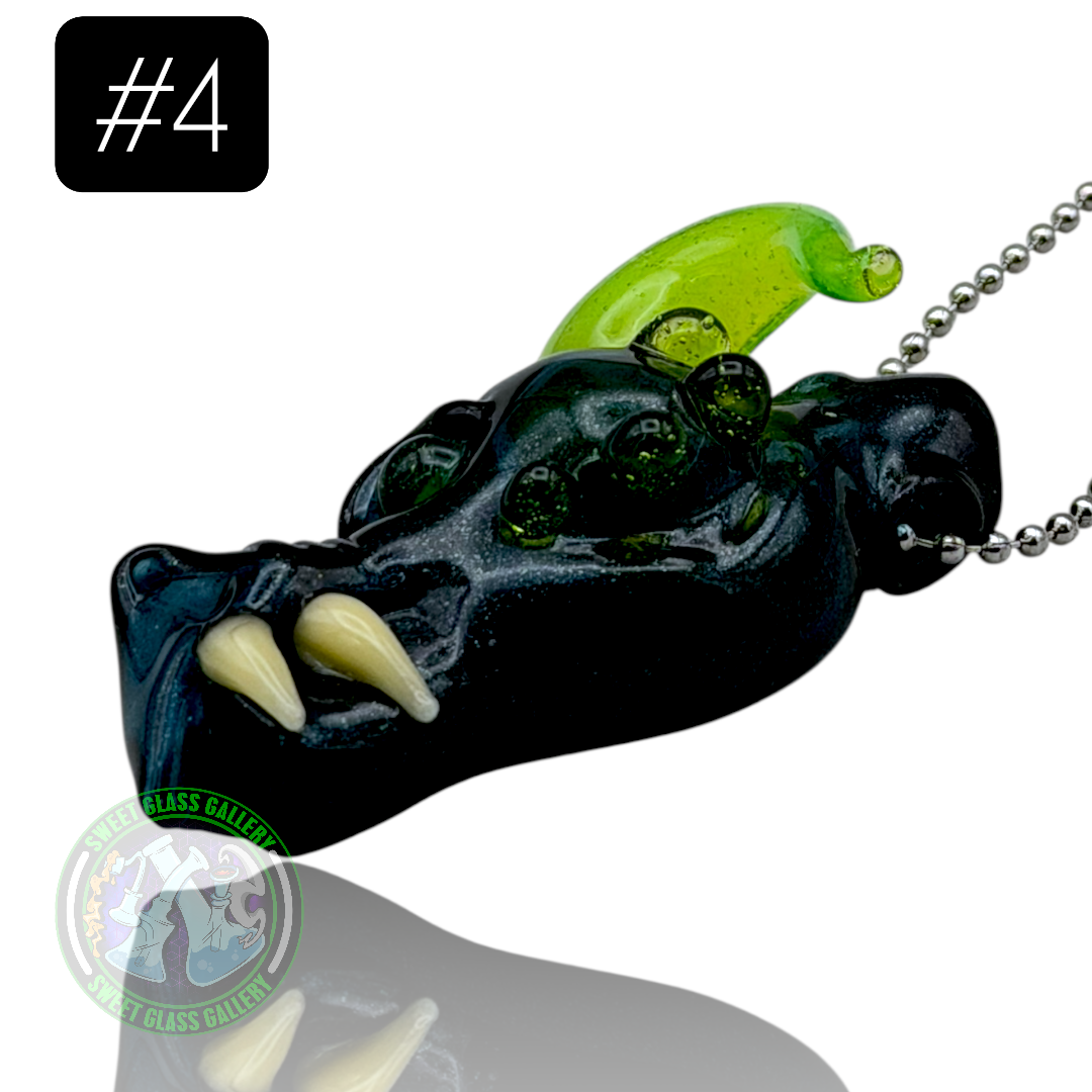 Tony Kazy Glass - Pendant #4 - Dragon Head