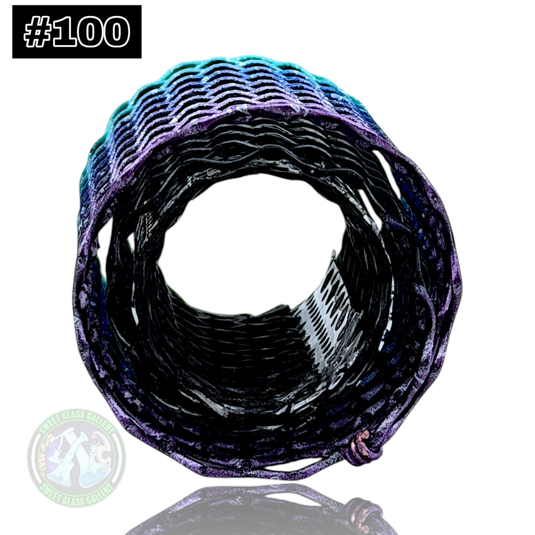 Mamba Guardzz - Heat Cage #100 Blazer GT8000 Guard (Teal, Blue & Purple w/ White Splatter)