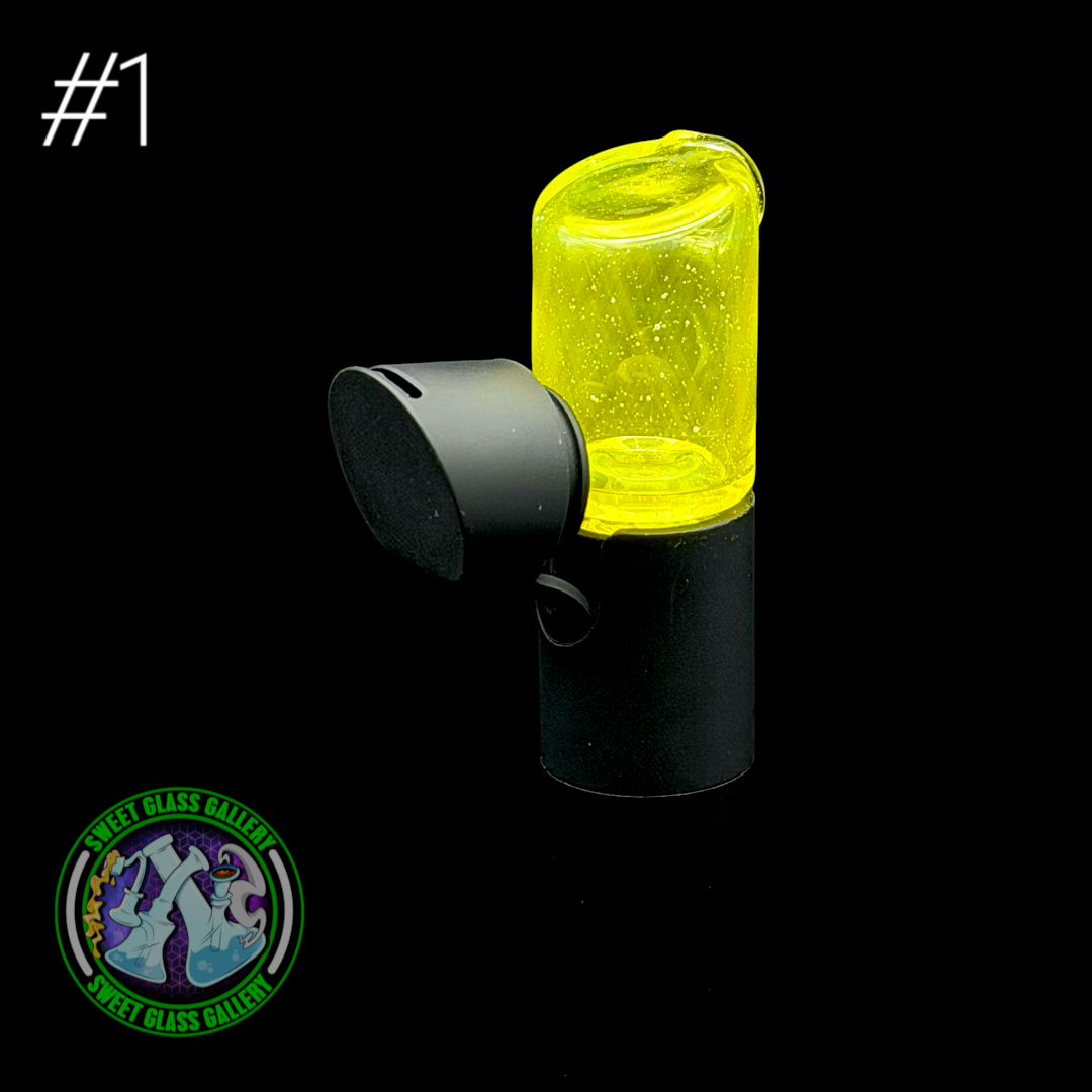 Kizmit Glass - Puffco Pivot Top #1 - Haunted Lemonade