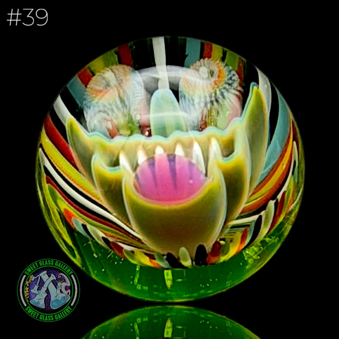 Steve H Glass - Marble #39 - Face Implosion