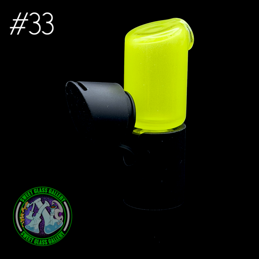 Kizmit Glass - Puffco Pivot Top #33 - Yoshi (CFL)