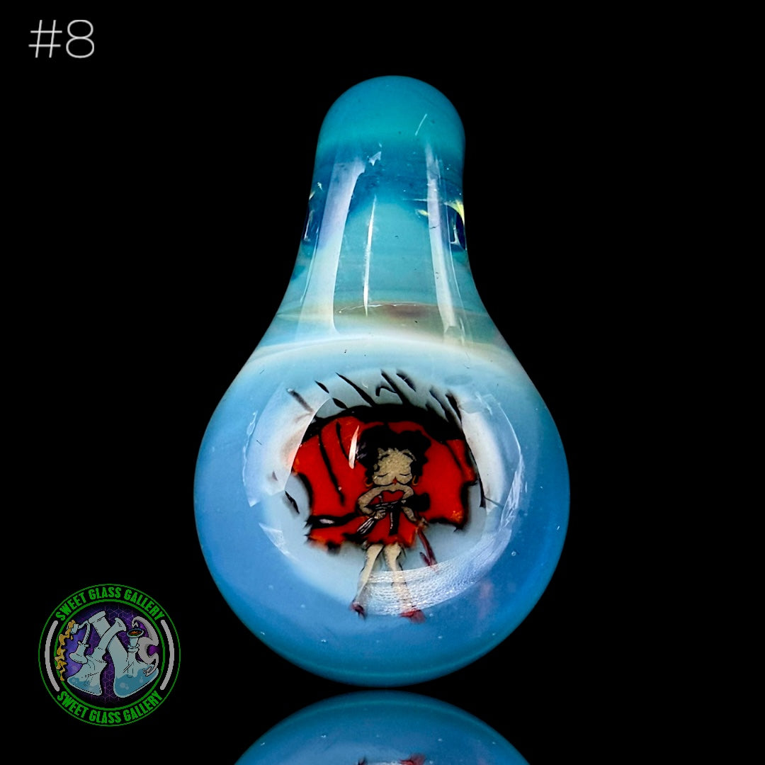 Keys Glass - Pendant #8 (Betty Boop)