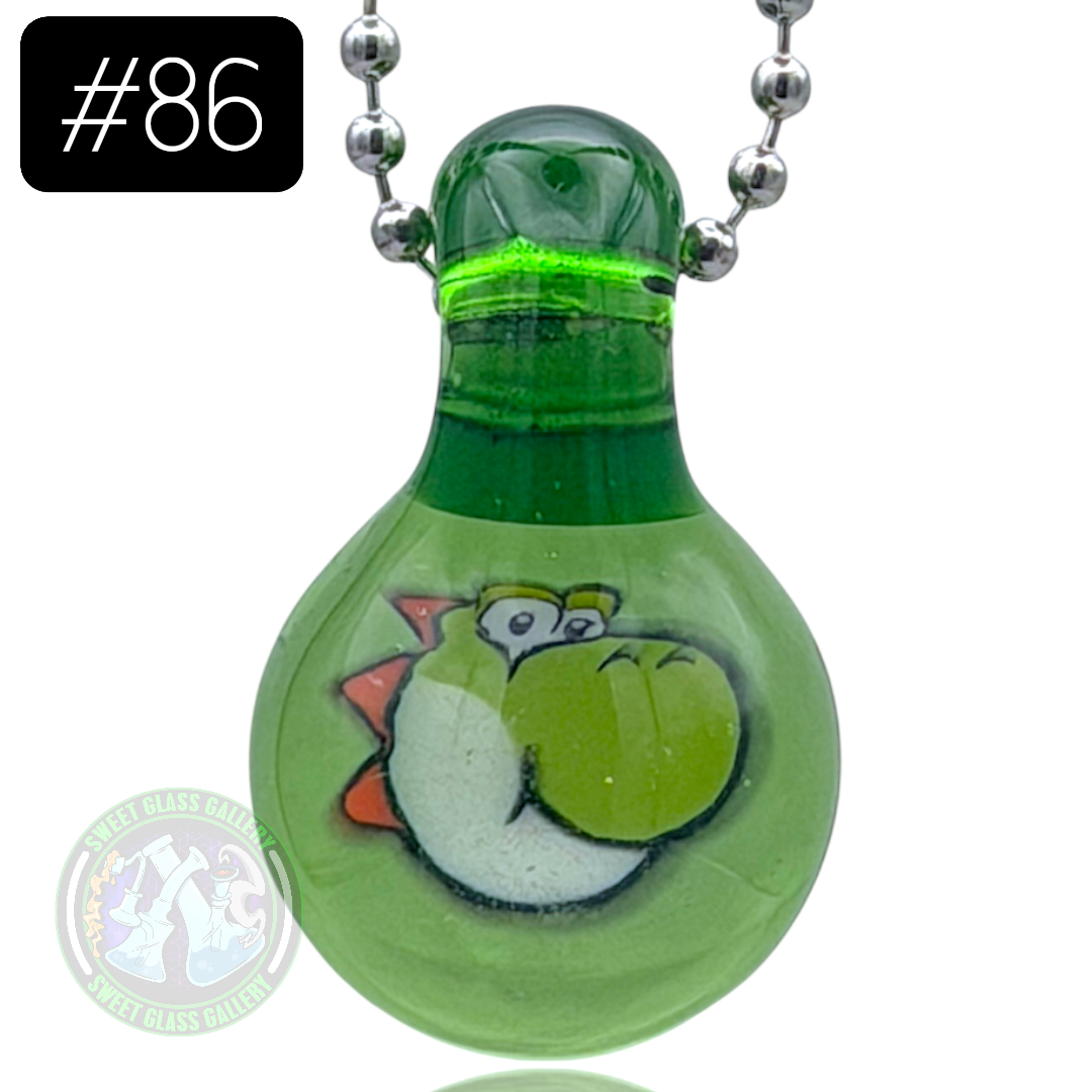 Keys Glass - Pendant #86 (Yoshi)