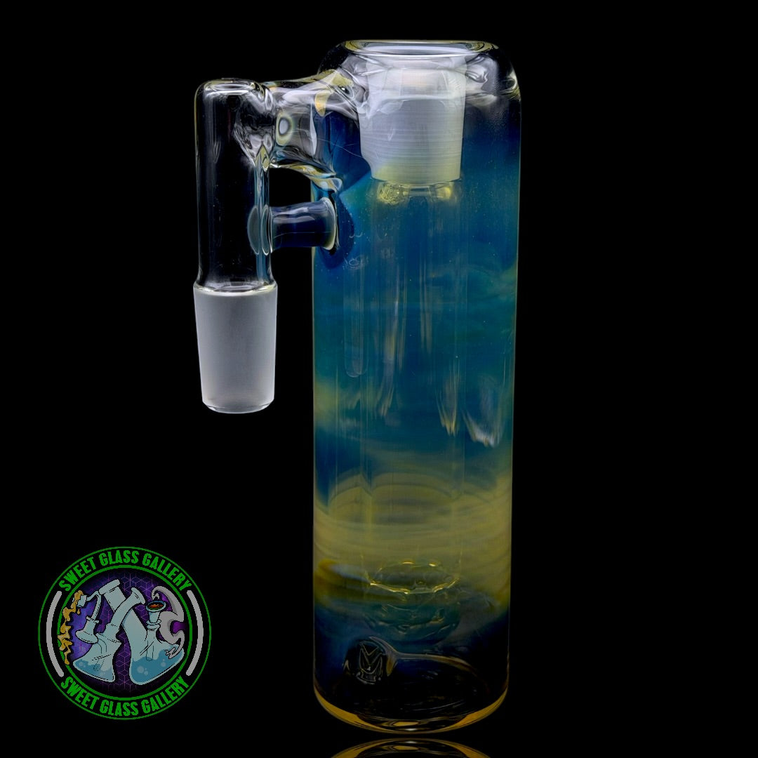 Fluid Glass - Ash Catcher #20 - 18mm Blue Amber Purple