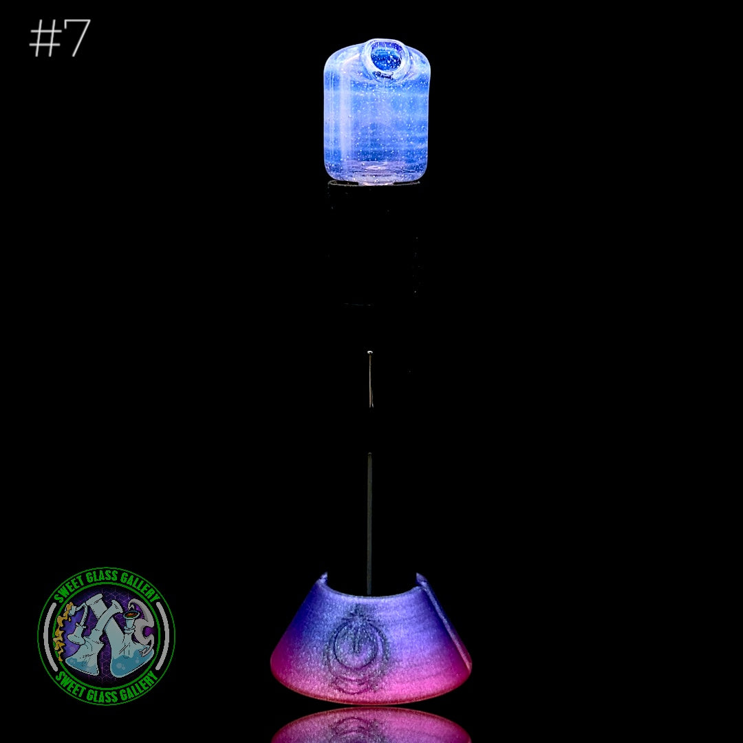 Kizmit Glass - Pivot Top #7 (Opal Purple Lollipop)