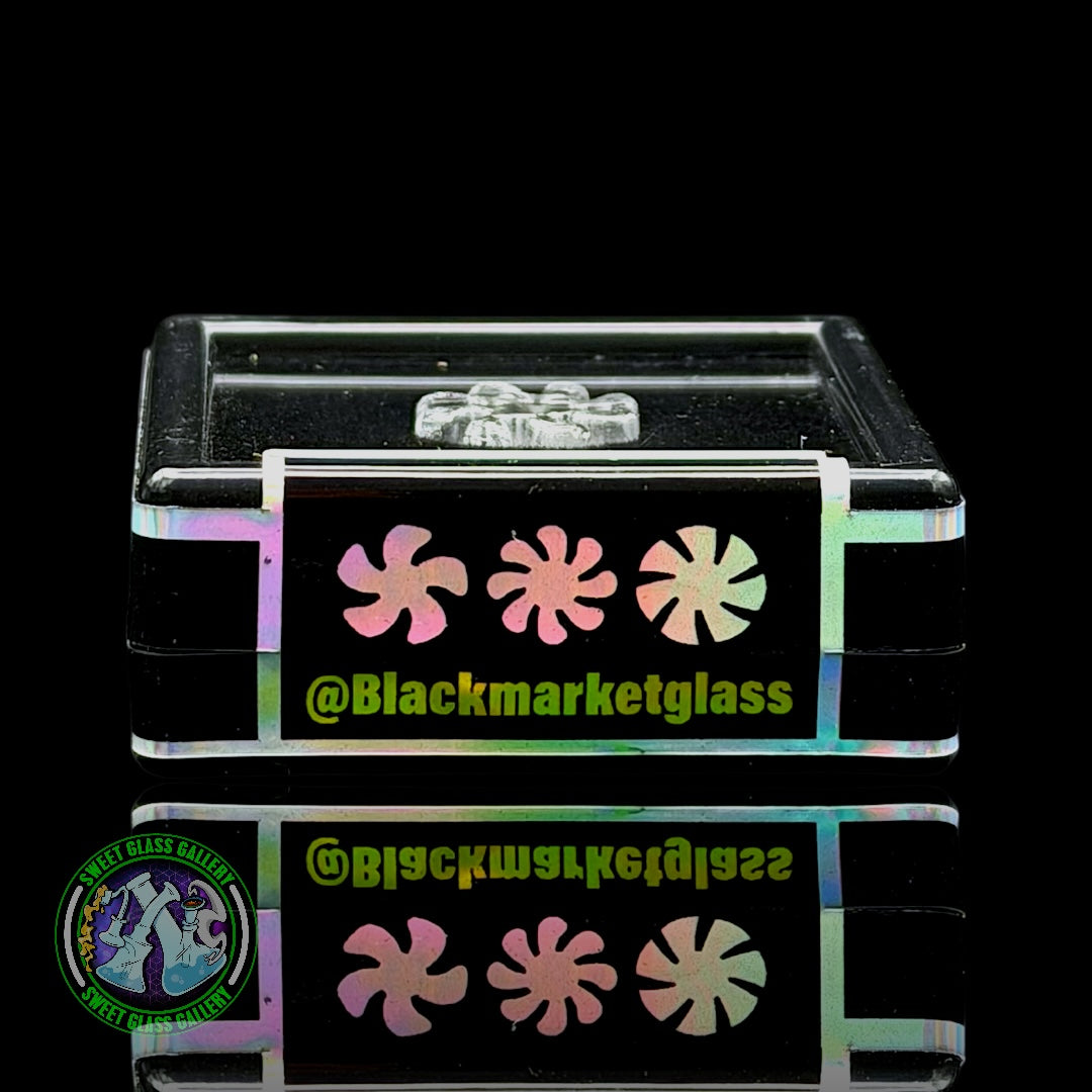 Black Market Glass - Quartz Flake - 8-Blade 13mm