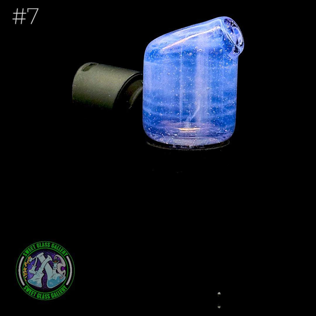 Kizmit Glass - Pivot Top #7 (Opal Purple Lollipop)