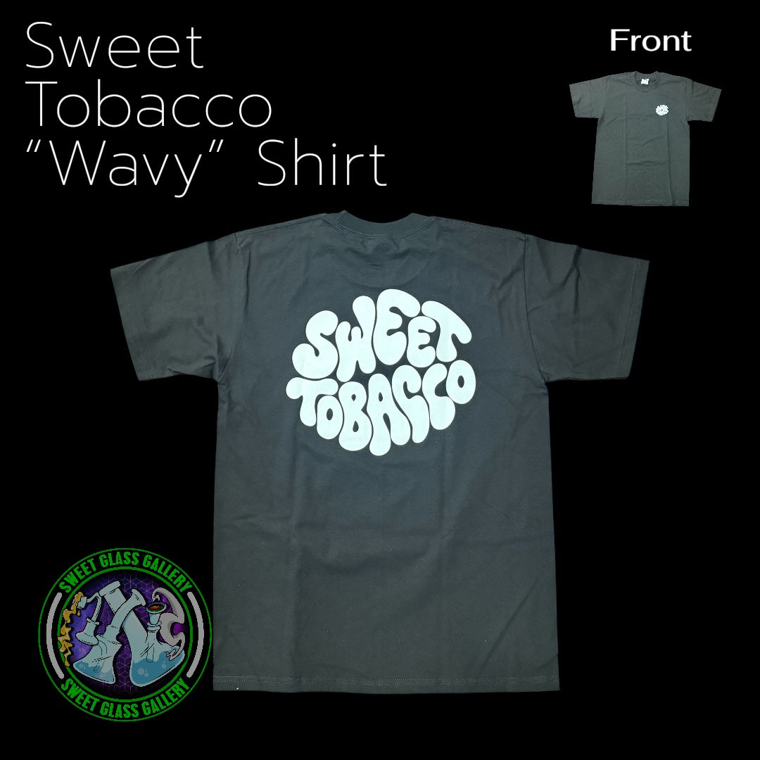 Sweet Tobacco Smoke & Vape - T-Shirt - Wavy