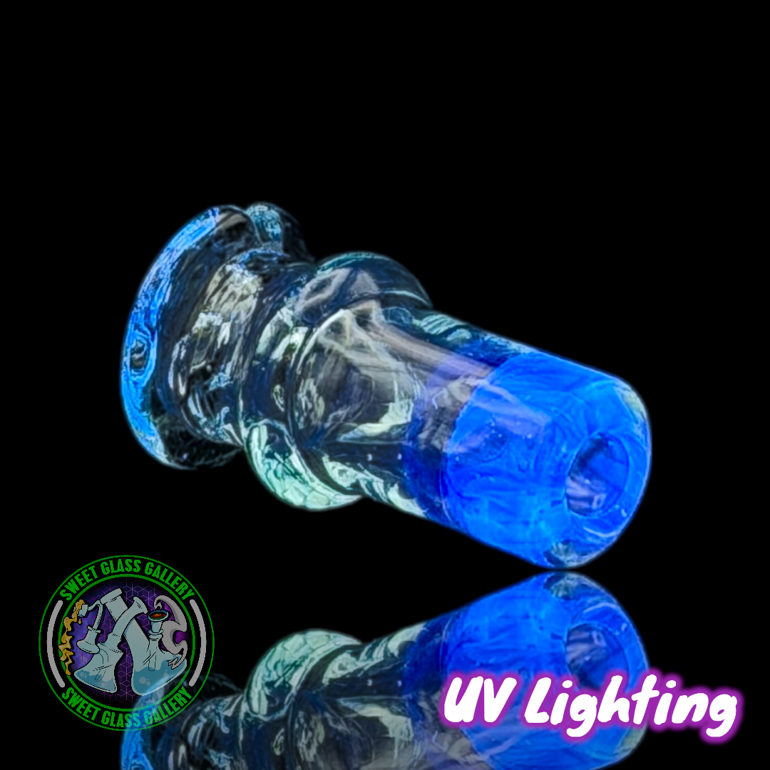 Tokr Glass - Pivot Attachment - Zen & UV Blue