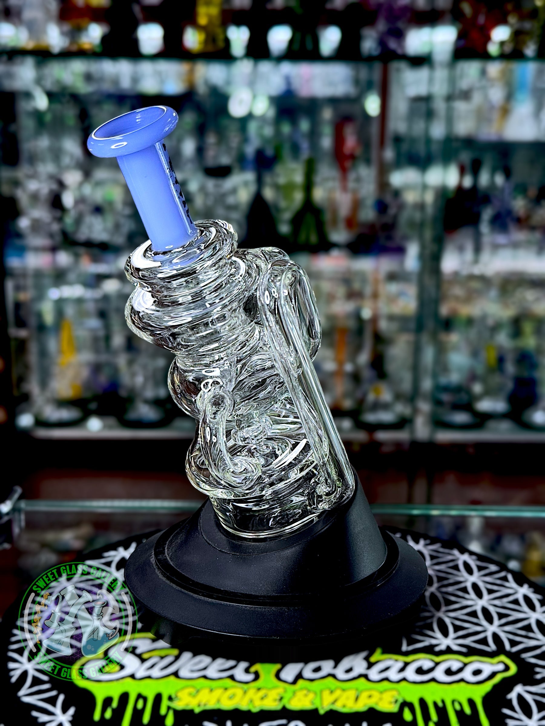 Toxic Glass - Puffco Attachment #9 - Recycler