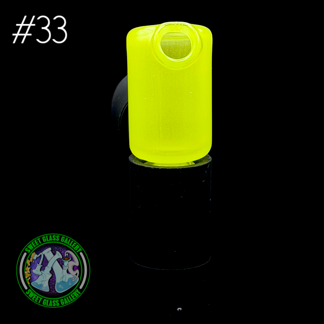 Kizmit Glass - Puffco Pivot Top #33 - Yoshi (CFL)