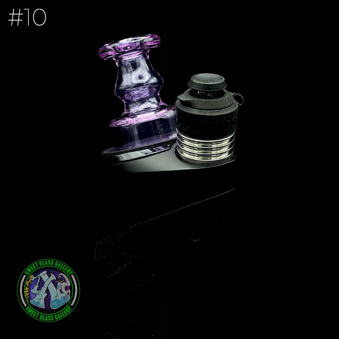 Evol Glass - Attachment - Puffco Peak *Small Blemish* #10 (Transparent Purple)