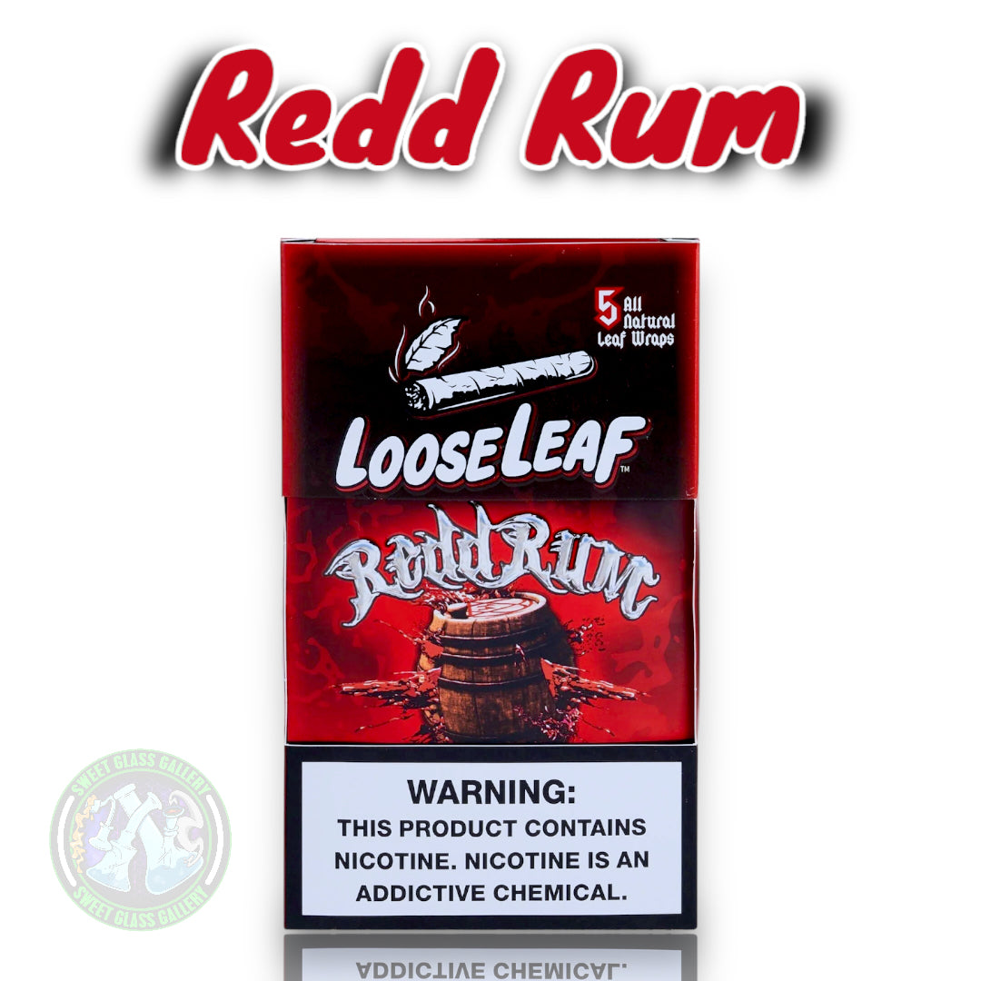 Loose Leaf - All Natural Tobacco Leaf Wraps (5-Pack)