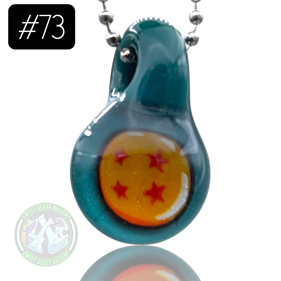 Keys Glass - Pendant #73 (4 Star Dragonball - Dragonball Z)