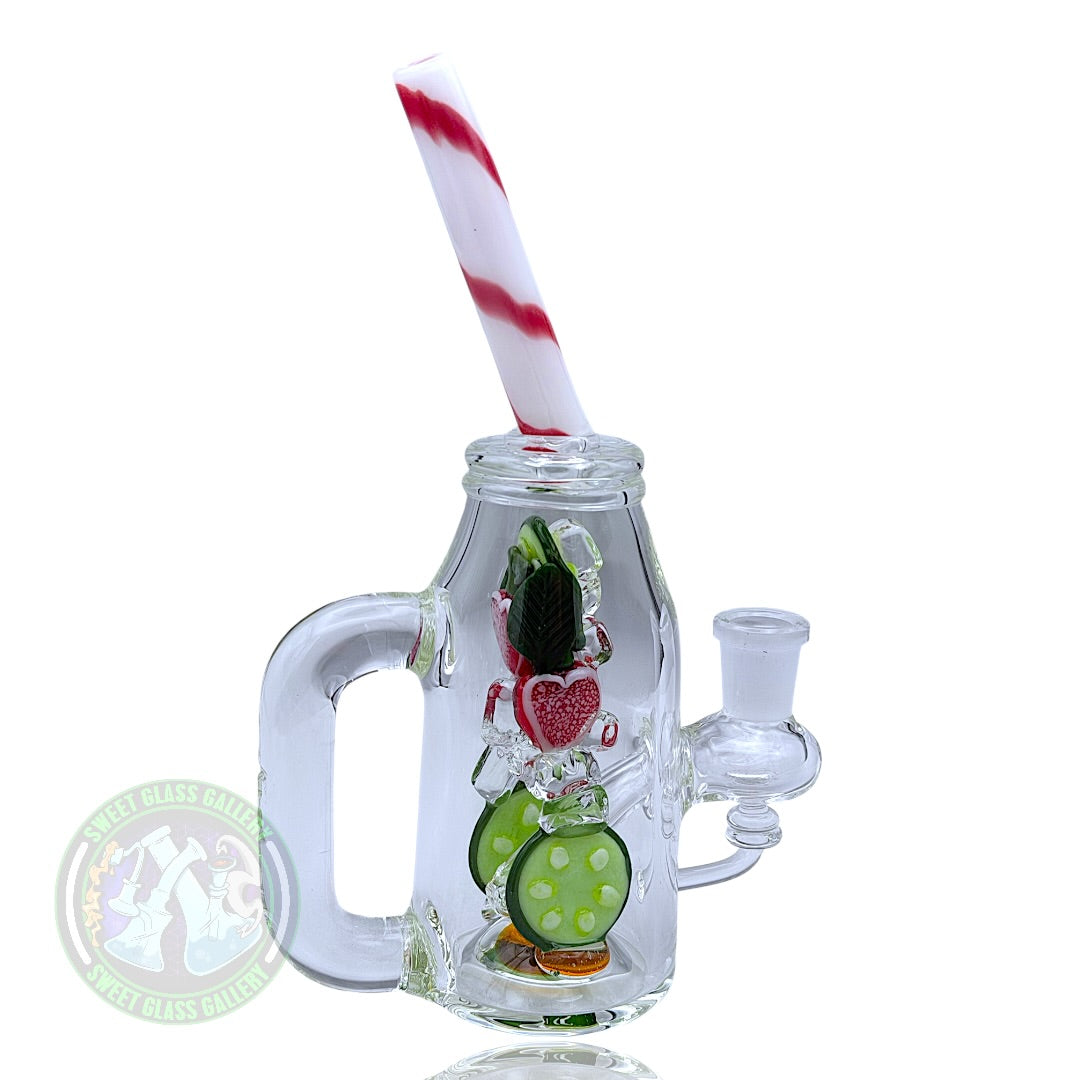 Empire Glassworks - Rig #14 - Cucumber Strawberry Detox