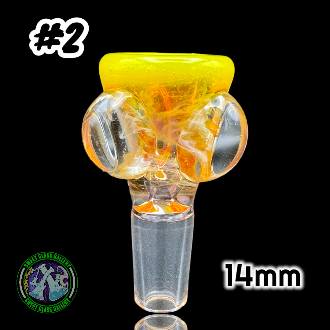 Glass Act Glassworx - Fumed Flower Bowl #2 (14mm)