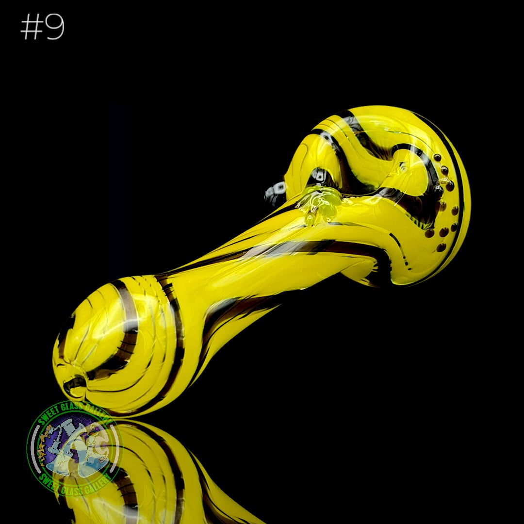 Charisma Glass - Dry Pipe #9 - Lucky Cat