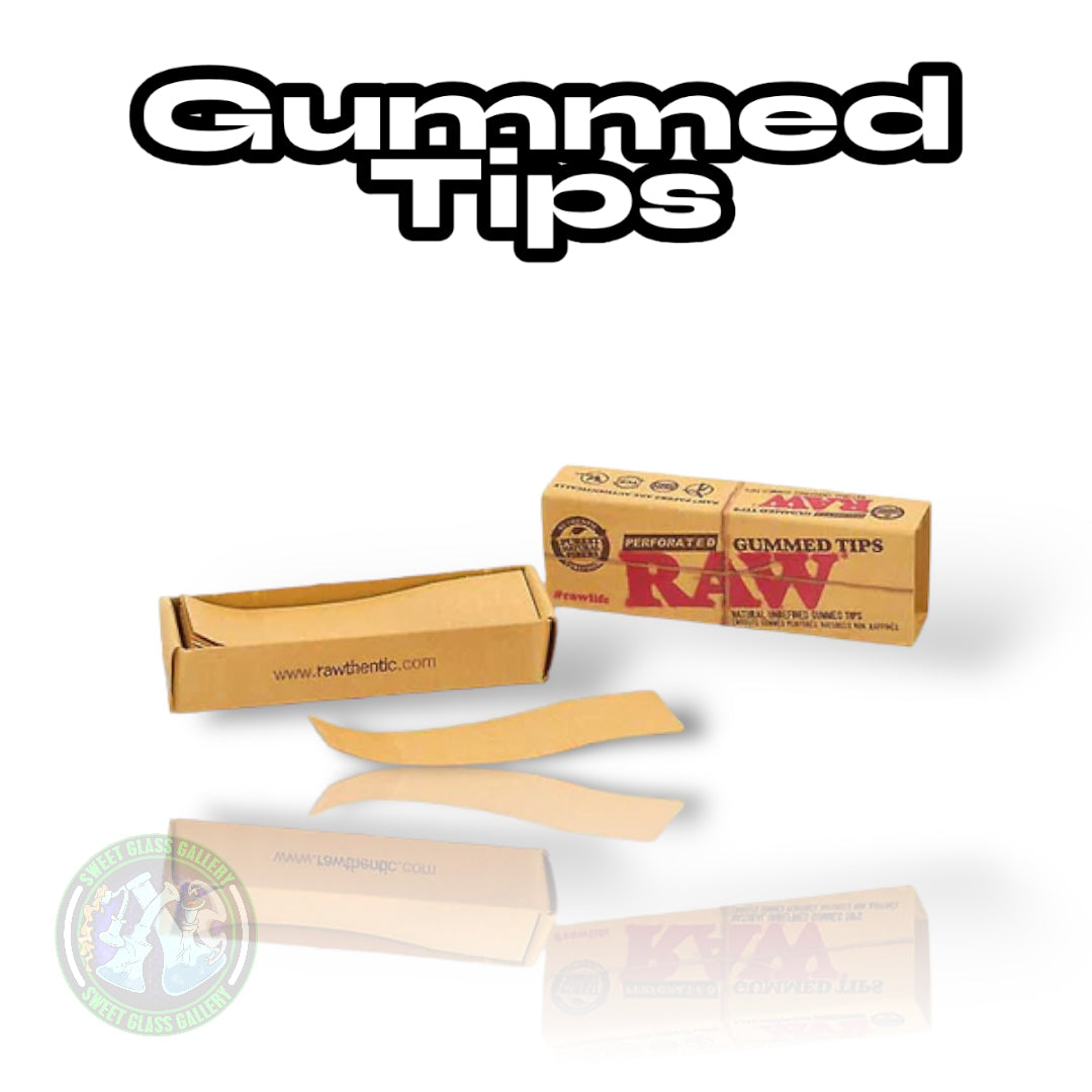 Raw - Gummed Tips