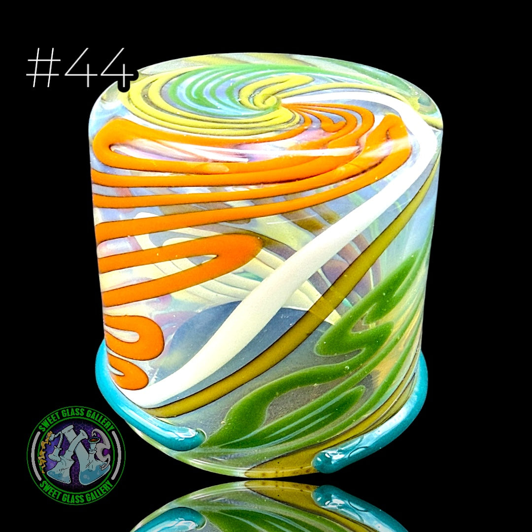 Ben’s Glass Art - Baller Jar #44 - Inside Out Tech