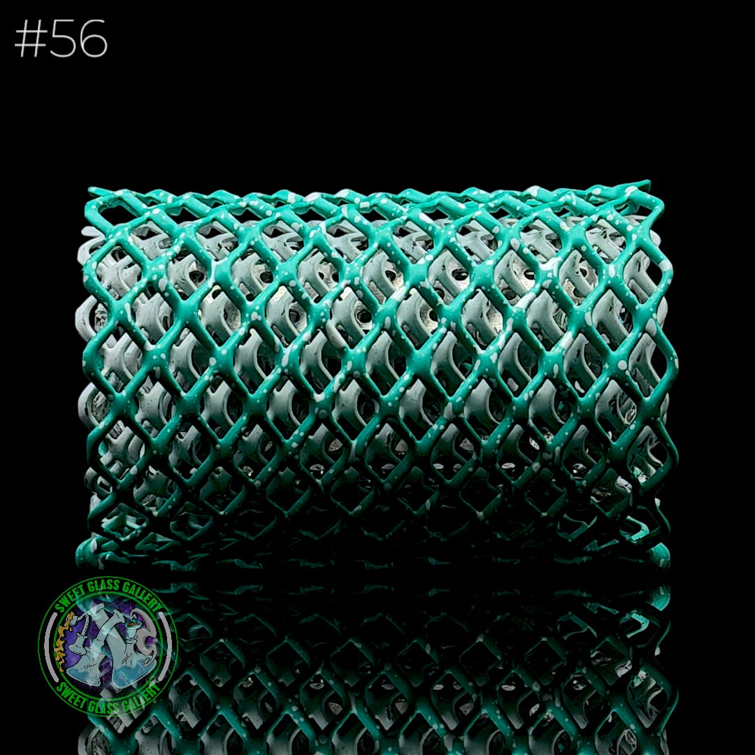 Mamba Guardzz - Heat Cage #56 - Blazer GT8000 Guard (Ghost Series - Teal w/ White Splatter)