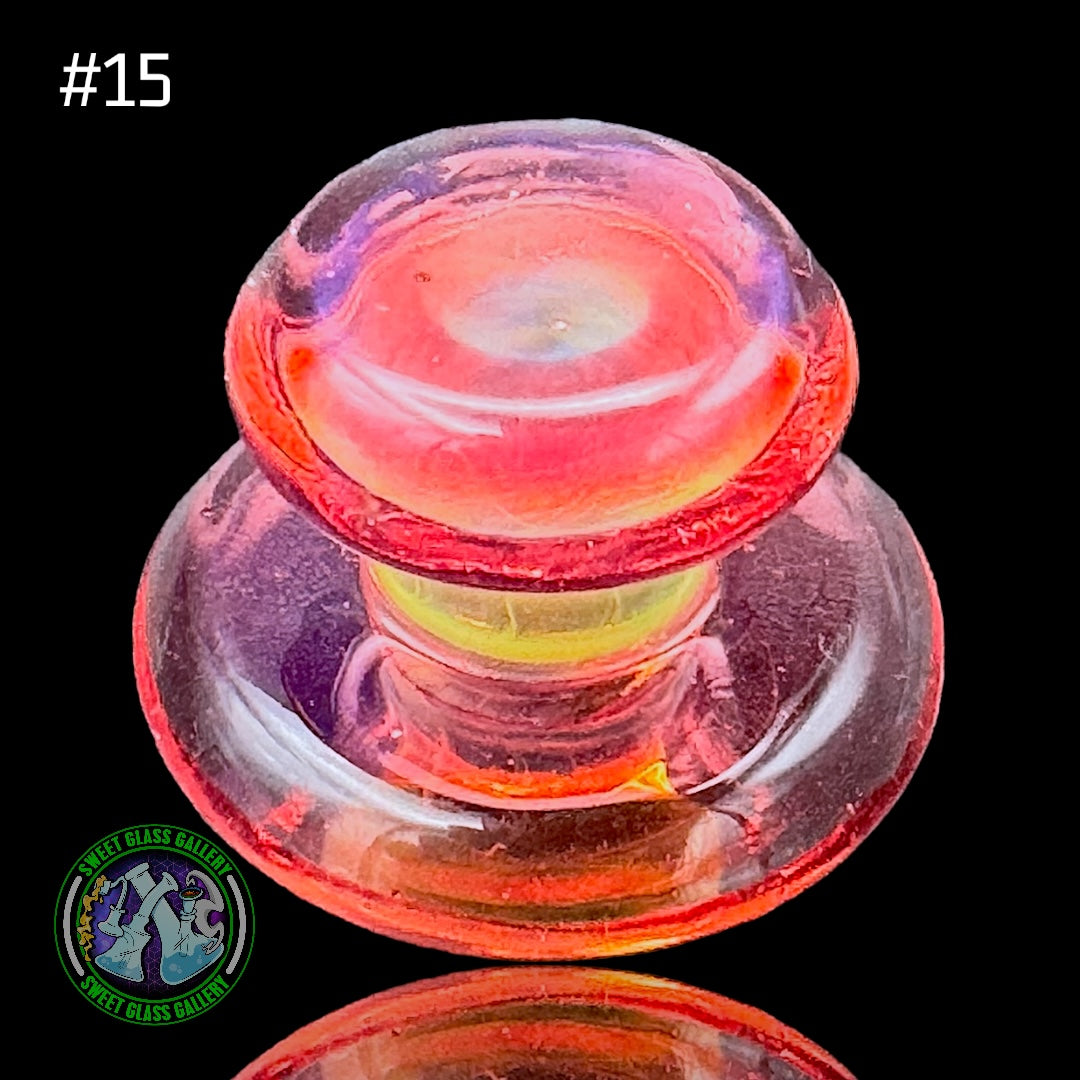 Camp Fire Quartz - Control Tower Cap #15 - Pink Cloud & Slyme