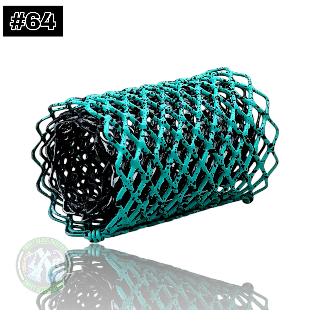 Mamba Guardzz - Heat Cage #64 - Blazer GT8000 Guard (Teal w/ Black Splatter)