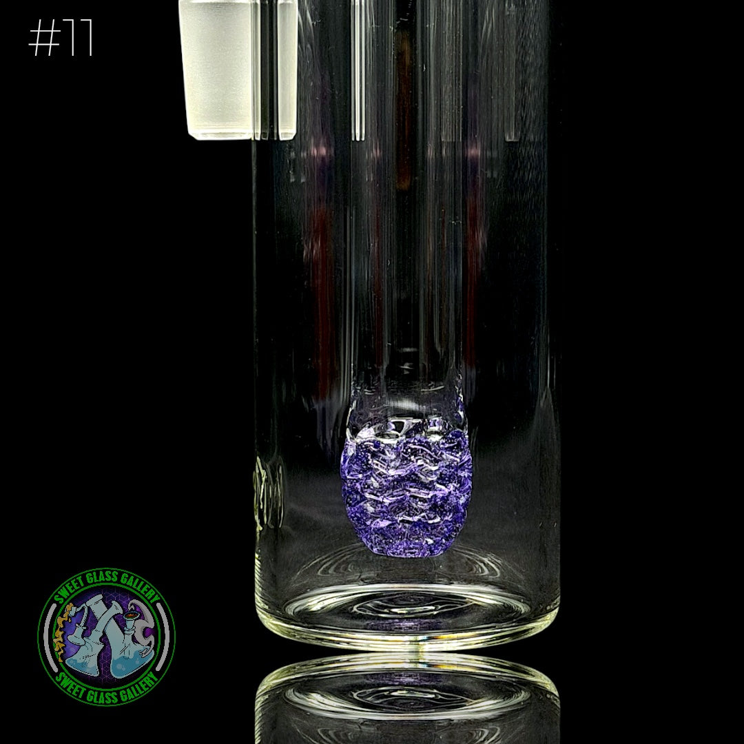 Fluid Glass - Ash Catcher 14mm  #11 (Purple Lollipop)