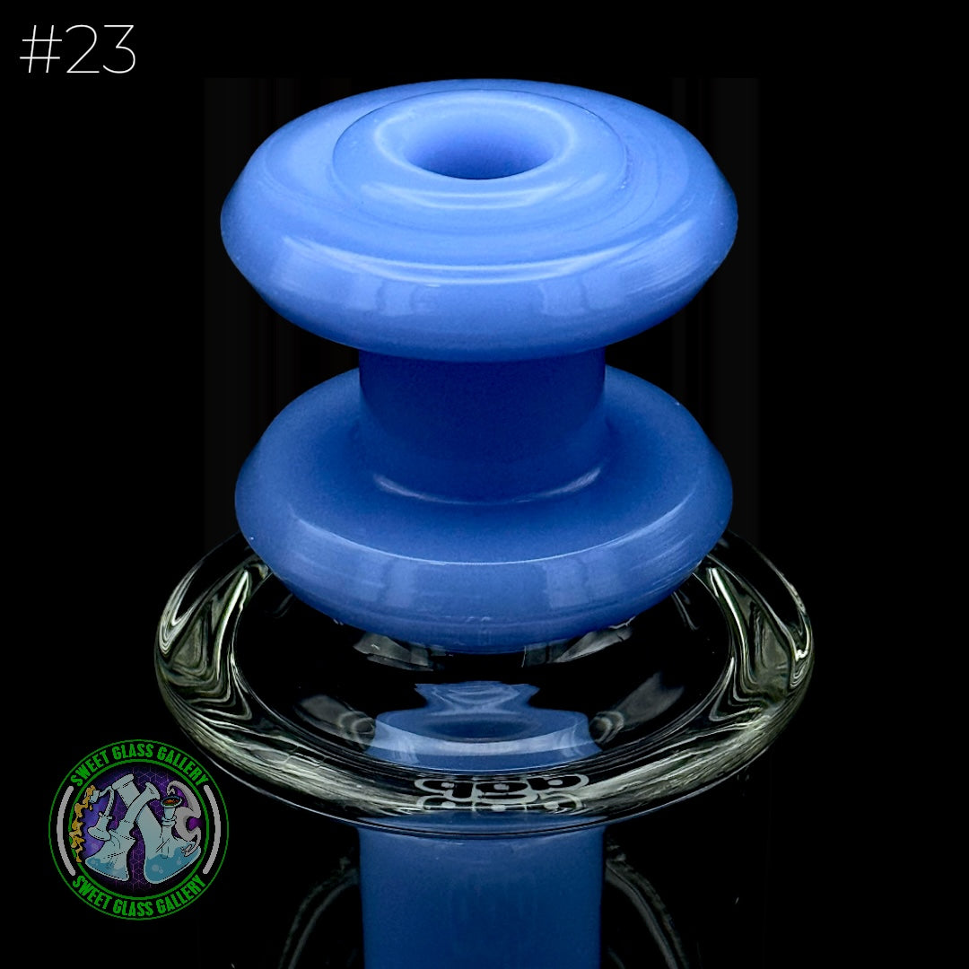 Dōp Glass - Puffco Attachment - Chug Milky Blue #23