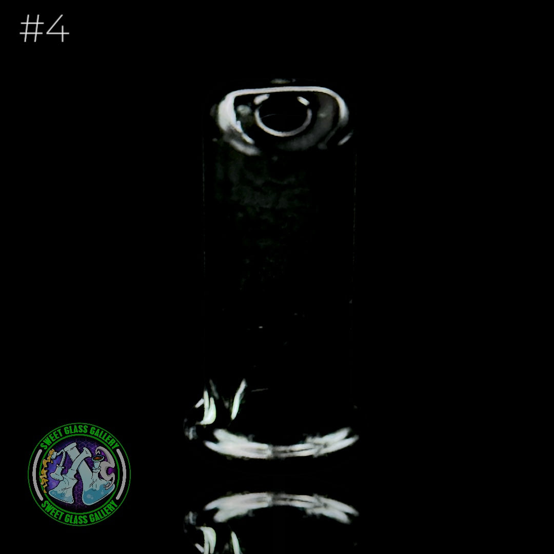 Kovacs Glass - Puffco Pivot Mouthpiece #4 (Transparent Black)