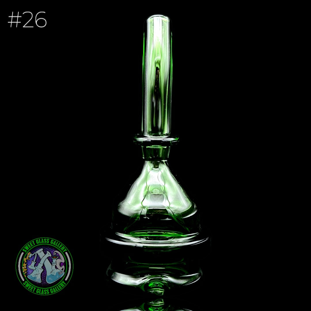 Zach Harrison - Puffco Peak Attachment #26 - Short Path Sipper Dry (Emerald Green)