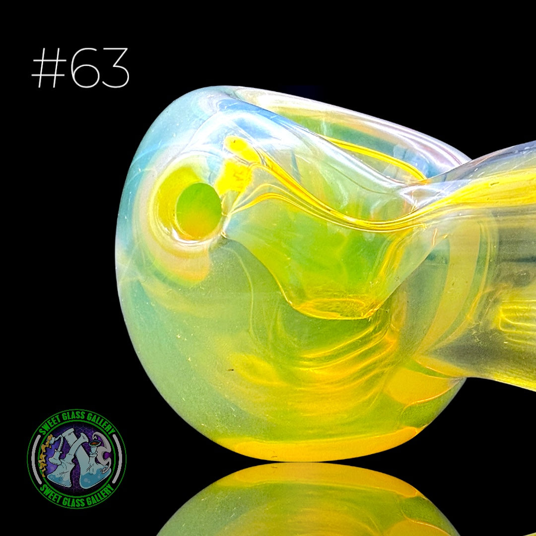 Daniel's Glass Art - Dry Pipe #63 - Ash Catcher