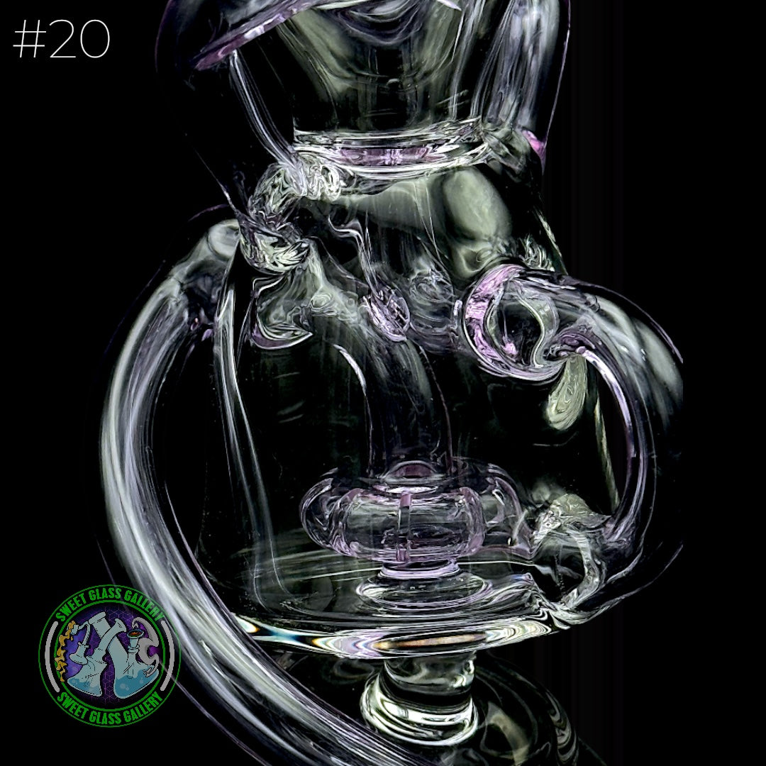 Dōp Glass - Puffco Attachment - Minicycler Purple #20