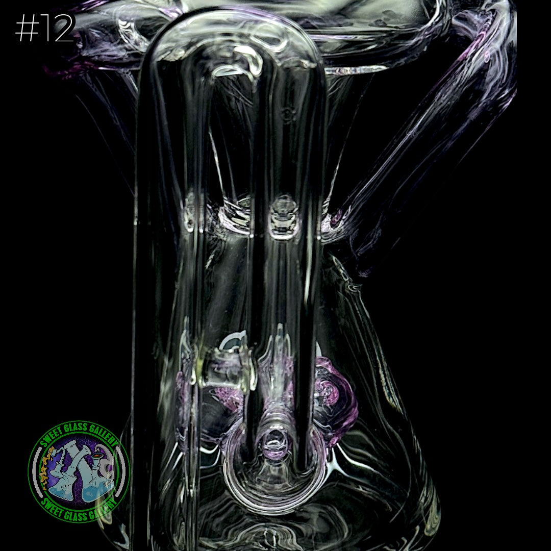 Dōp Glass - Puffco Attachment - Dōpcycler Clear #13