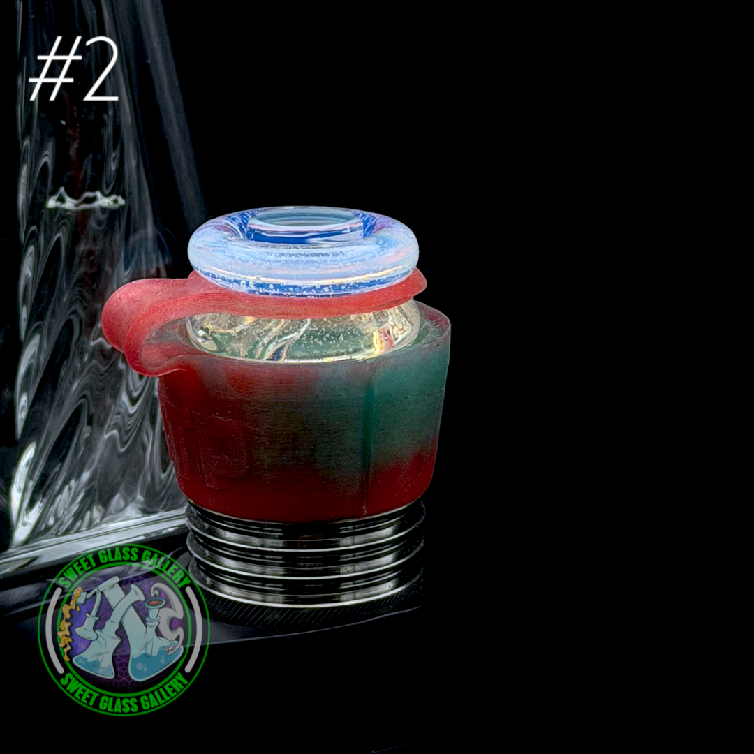 One Trick Pony - Rockulus Tether #2 - Puffco Peak Pro 3DXL - Pink/Green/Pearl