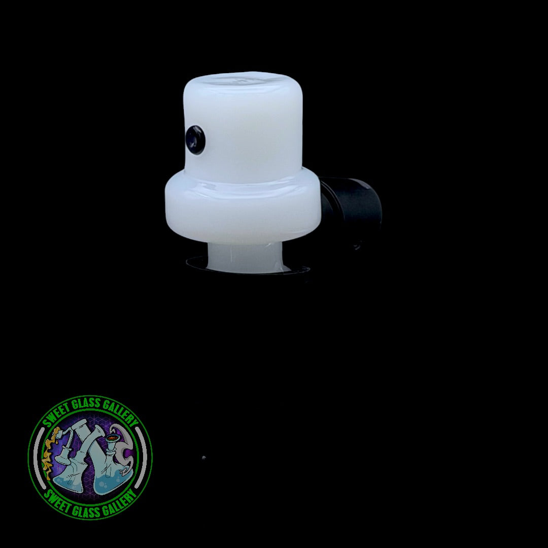 Rone Glass -Puffco Pivot Top #7 - Spray Can Tip White