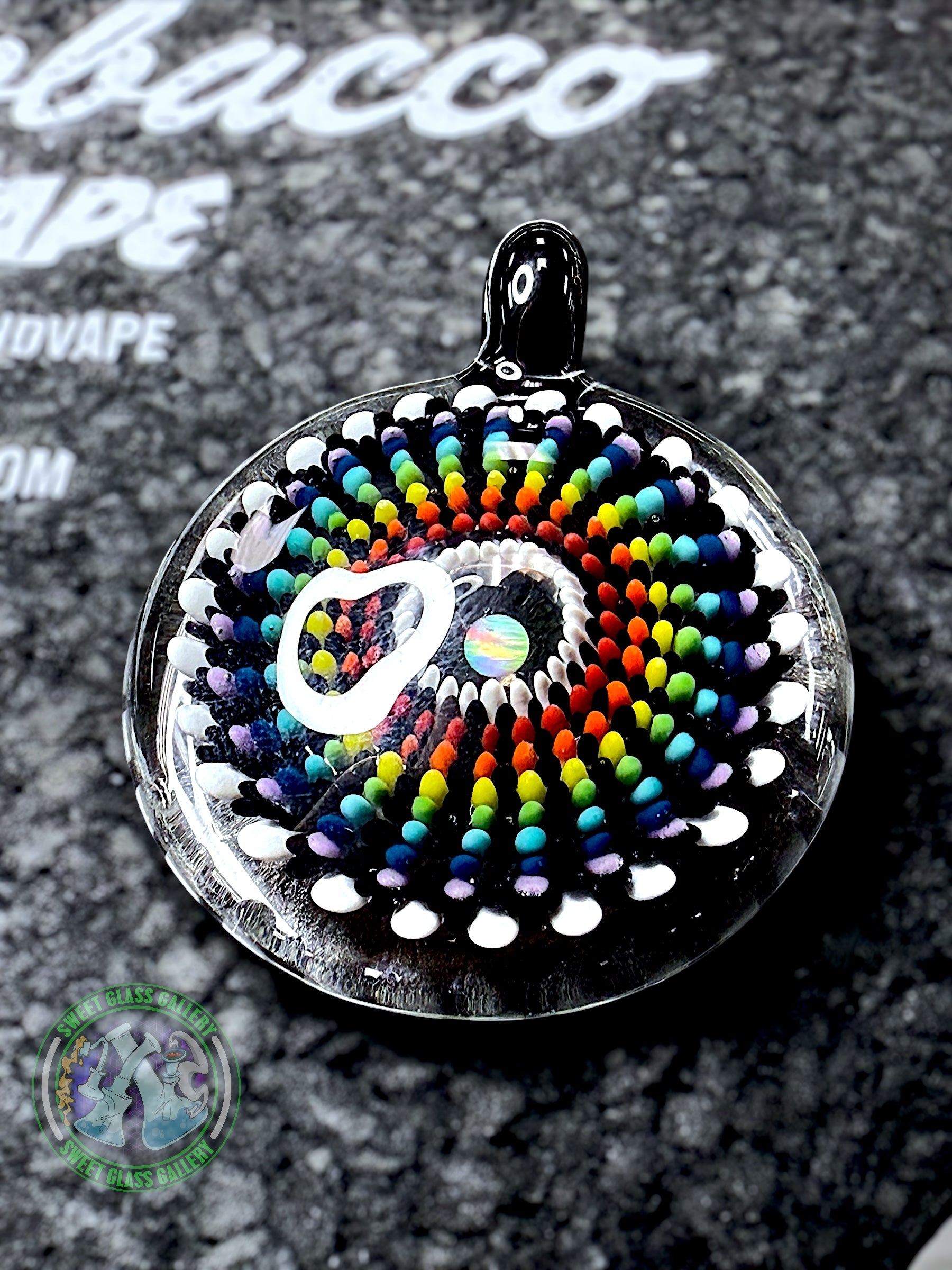 Steve Hulsebos Glass - Pendant #3 - Implosion