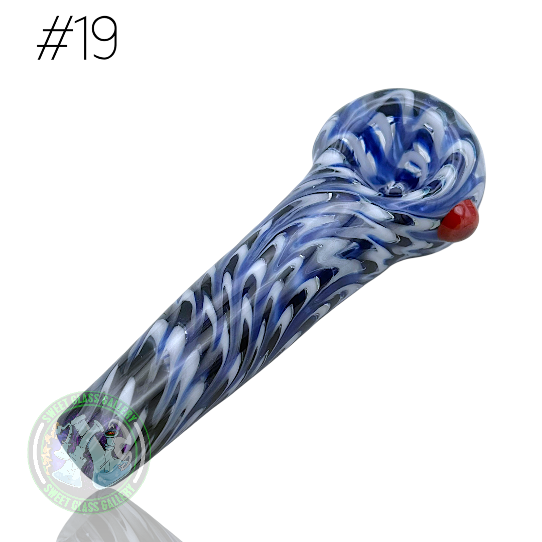 Daniel's Glass Art - Dry Pipe #19