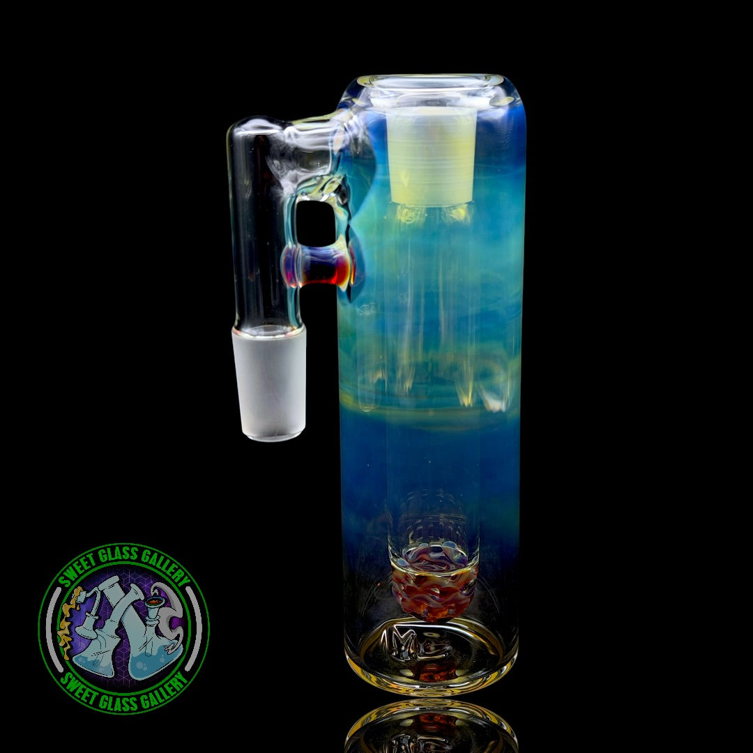 Fluid Glass - Ash Catcher #21 - 18mm Amber Purple