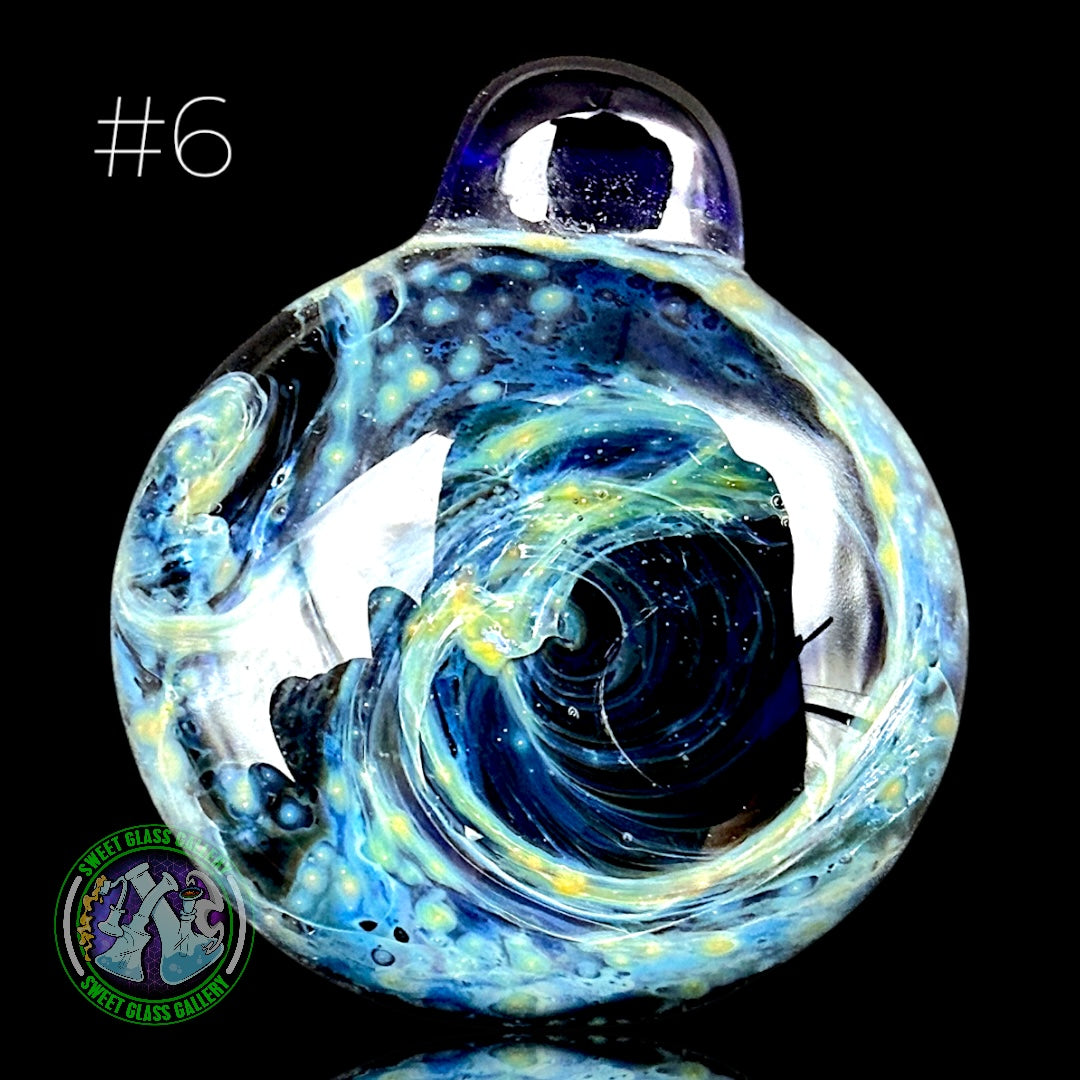 Ben’s Glass Art - Pendant #6 - Space Tech