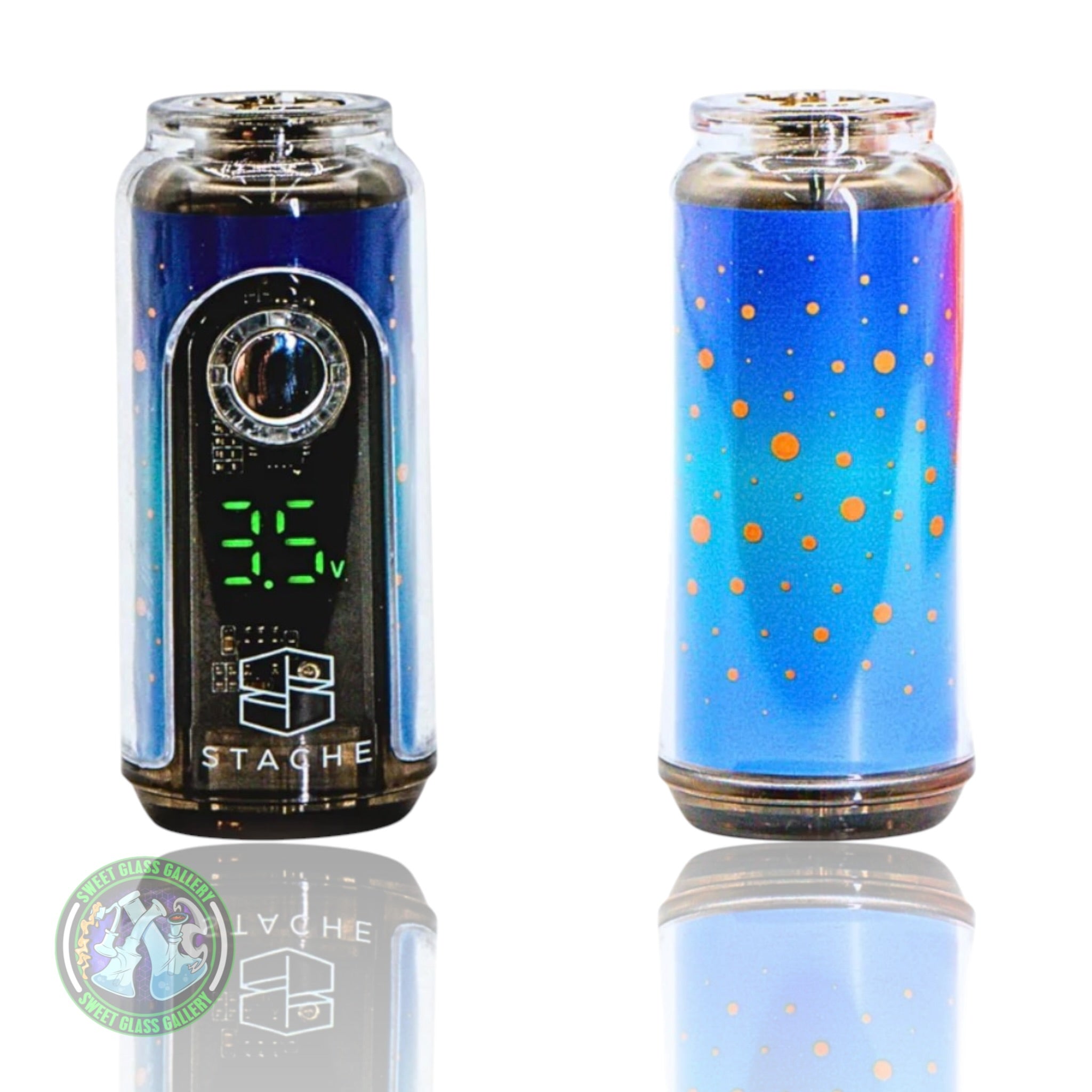 Stache Products - Bop 510 Battery - Blue Splatter