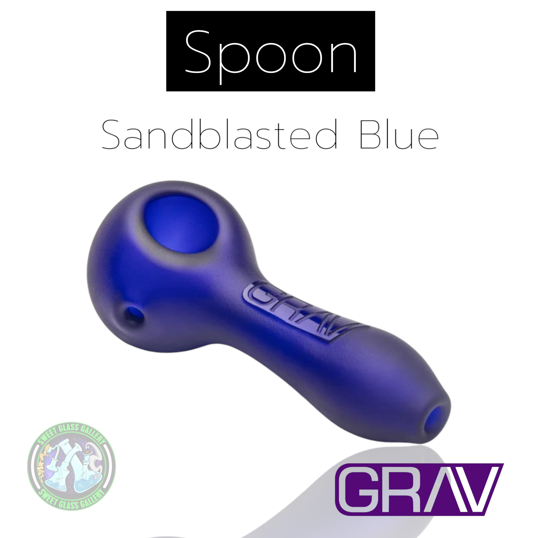 Grav - Spoon - Sandblasted Blue