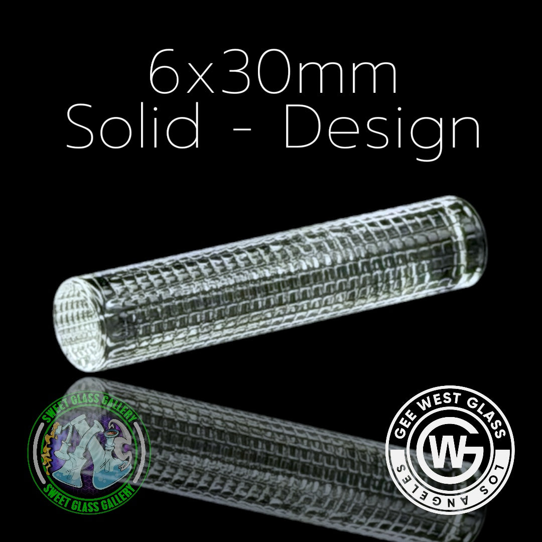 GeeWest - Pillar #24 - 6x30mm Solid Design Quartz