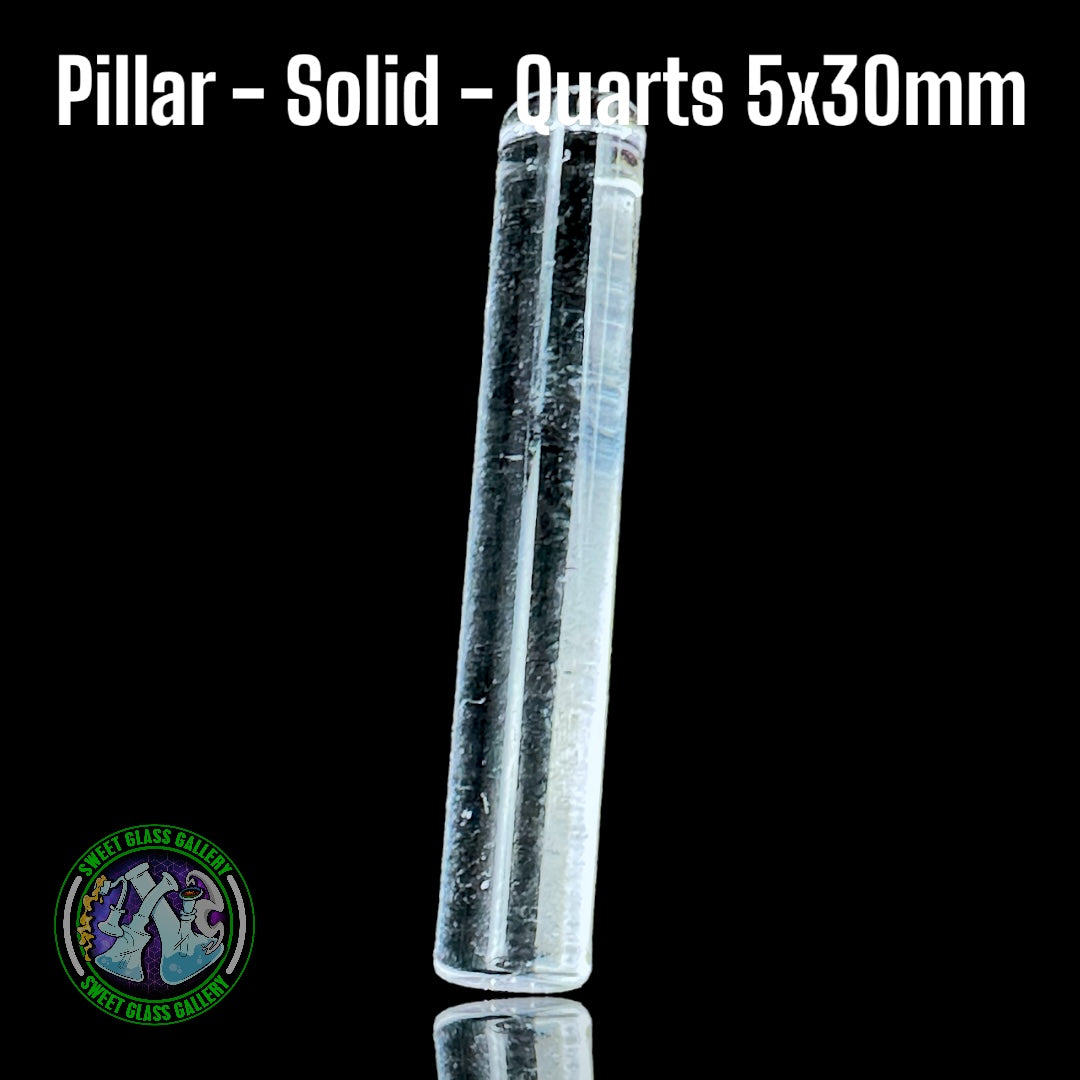 GeeWest - Pillar - Solid - Quartz 5x30mm