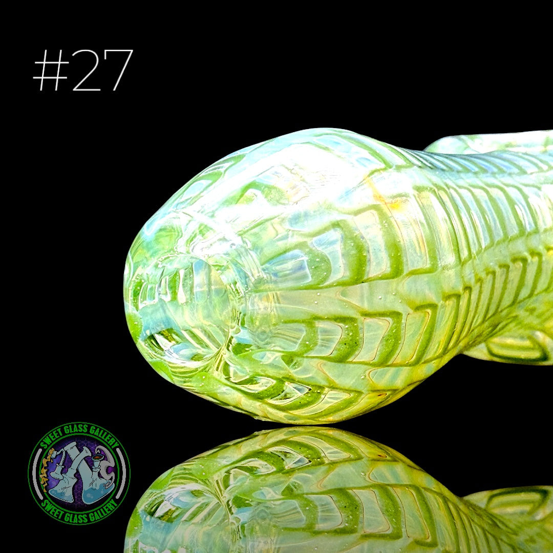 Daniel's Glass Art - Dry Pipe #27 - Wrap & Rake