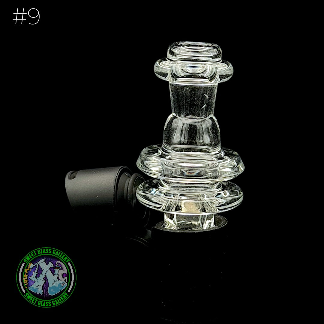 Rone Glass -Puffco Pivot Top #9 - Clear