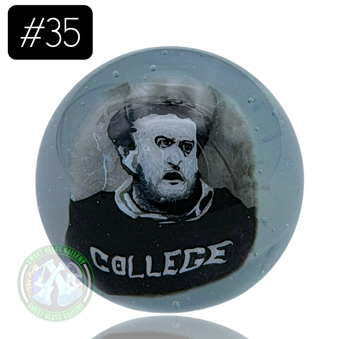 Keys Glass - Marble #35 (Bluto - National Lampoon’s Animal House)