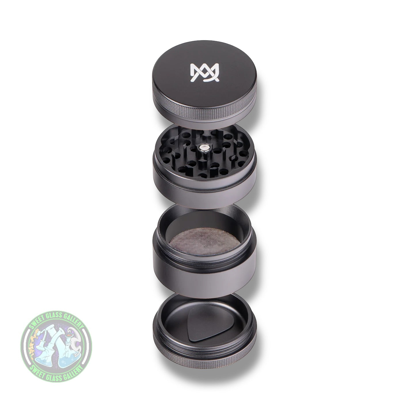 MJ Arsenal - 4 Piece Grinder - Black