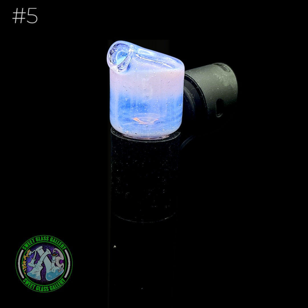 Kizmit Glass - Pivot Top #5 (Opal Purple Lollipop)