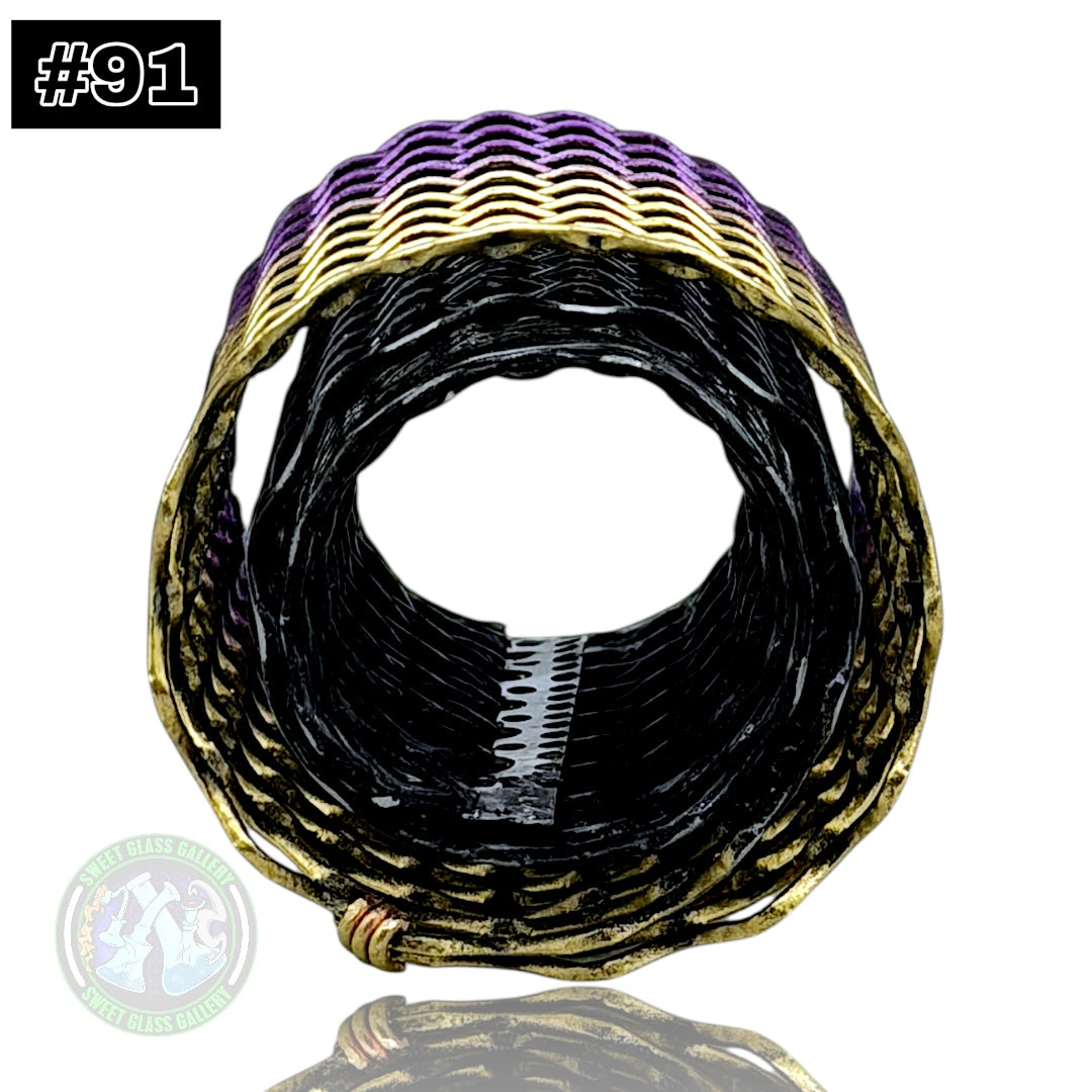 Mamba Guardzz - Heat Cage #91 - Blazer GT8000 Guard (Metallic Gold & Purple)