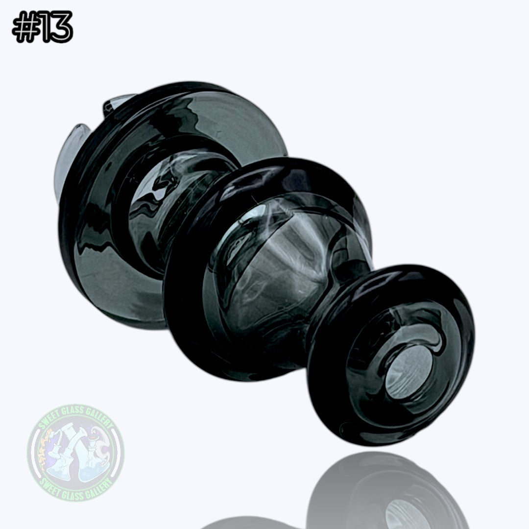 Rone Glass -Puffco Pivot Top #13 - Transparent Black
